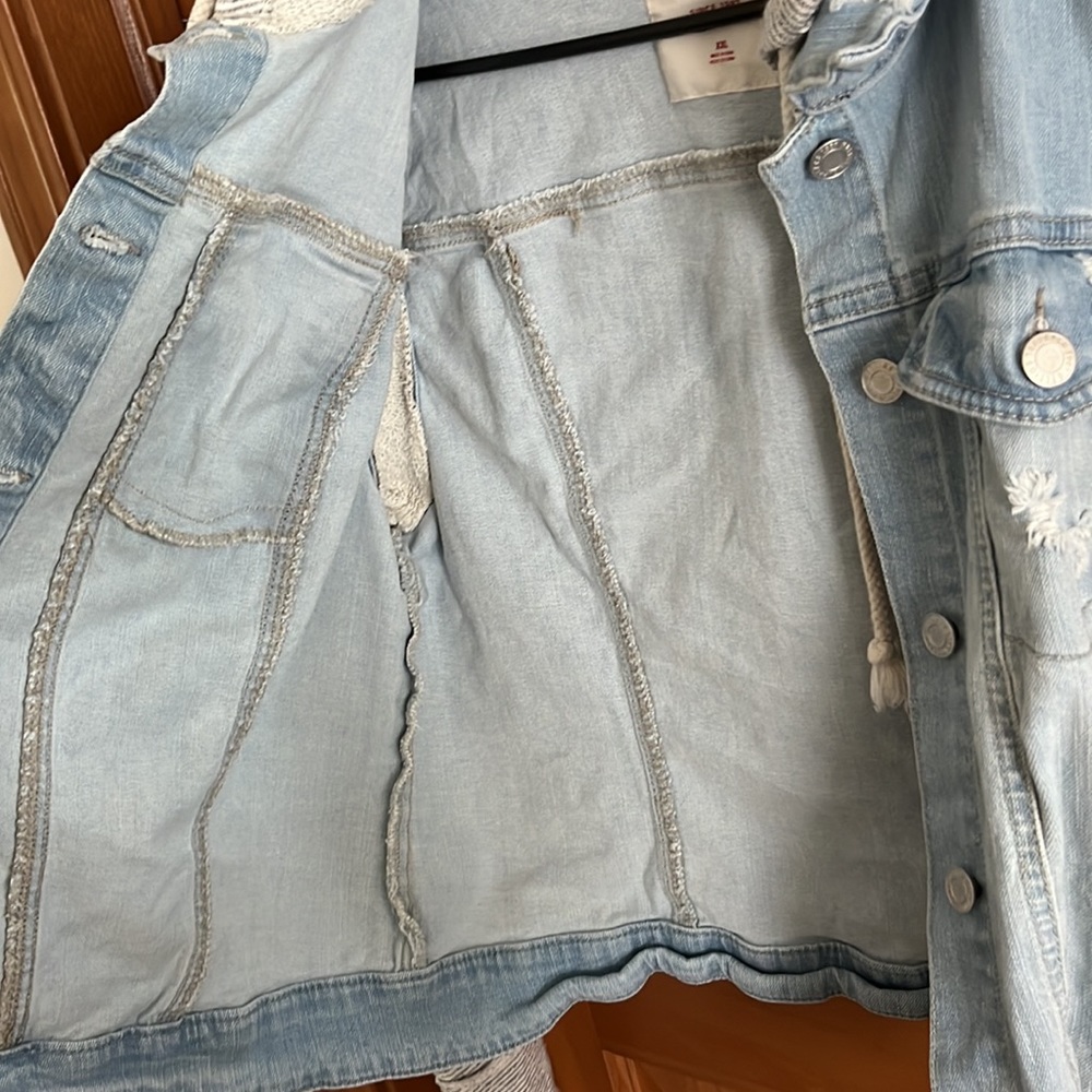 Mossimo Jean/Sweatshirt Jacket - Picture 8 of 10